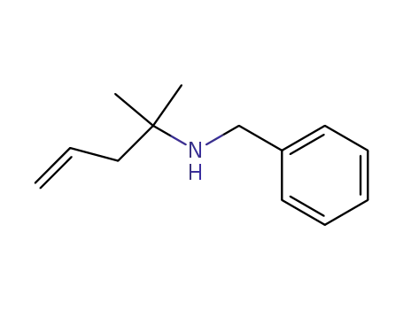 Molecular Structure of 188302-43-4 (N-benzyl-2-methylpent-4-en-2-ylamine)