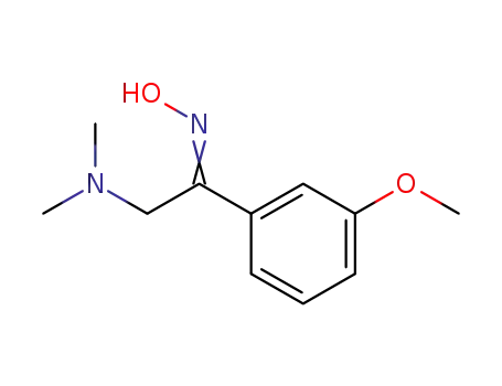2-dimethylamino-1-(3-methoxy-phenyl)ethanone oxime