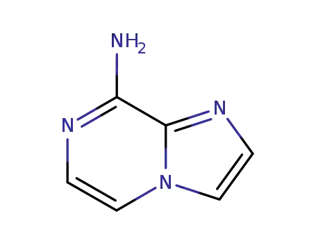 Molecular Structure of 117718-88-4 (Imidazo[1,2-a]pyrazin-8-amine (9CI))
