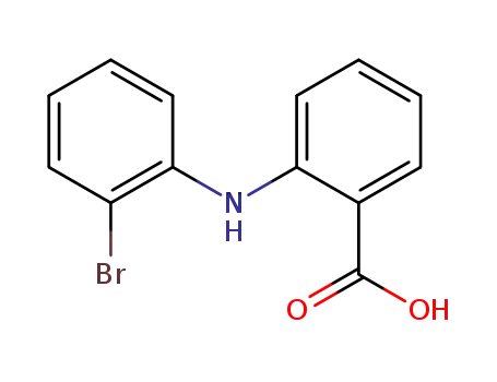 Molecular Structure of 4357-60-2 (N-(2-BROMOPHENYL)ANTHRANILIC ACID)