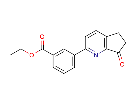 ethyl 3-(7-oxo-6,7-dihydro-5H-cyclopenta[b]pyridin-2-yl)benzoate