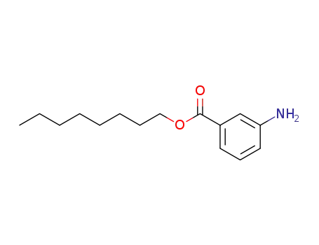 Benzoic acid, 3-amino-, octyl ester