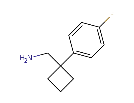 [1-(4-fluorophenyl)cyclobutyl]methanamine