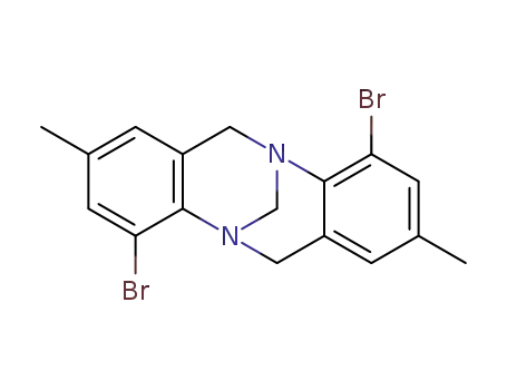 (+/-)-4,10-dibromo-2,8-dimethyl-6H,12H-5,11-methanodibenzo[b,f][1,5]diazocine
