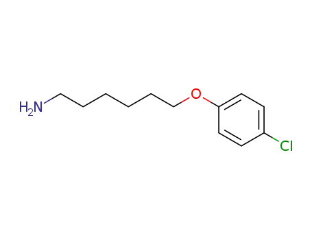 Molecular Structure of 200484-41-9 (1-Hexanamine, 6-(4-chlorophenoxy)-)
