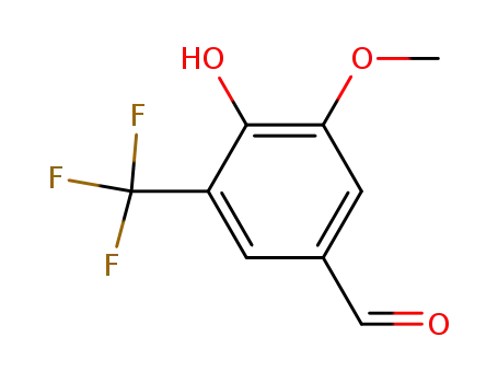 4-Hydroxy-3-methoxy-5-(trifluoromethyl)benzaldehyde