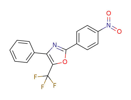 2-(4-nitrophenyl)-4-phenyl-5-(trifluoromethyl)oxazole