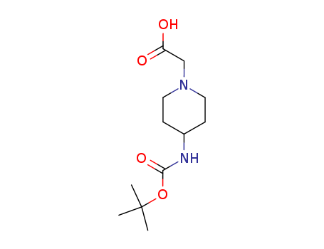 2-(4-{[(tert-butoxy)carbonyl]amino}piperidin-1-yl)acetic acid