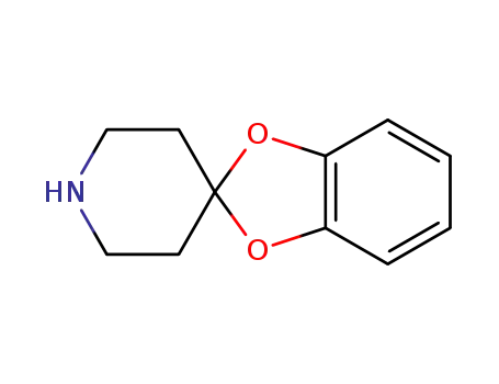 Molecular Structure of 7677-96-5 (spiro[benzo[d][1,3]dioxole-2,4'-piperidine])