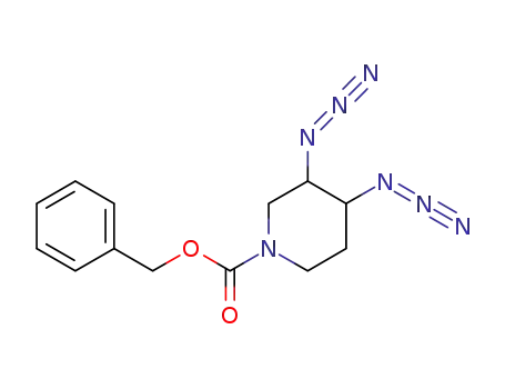 3,4-diazidopiperidine-1-carboxylic acid benzyl ester