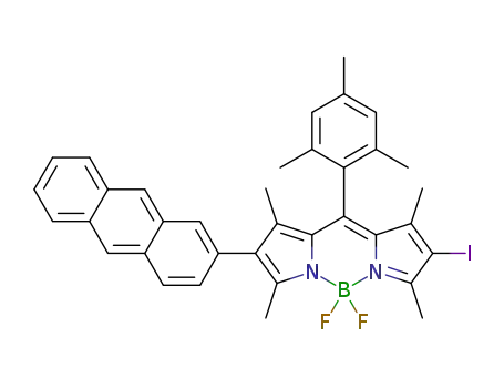 C<sub>36</sub>H<sub>32</sub>BF<sub>2</sub>IN<sub>2</sub>