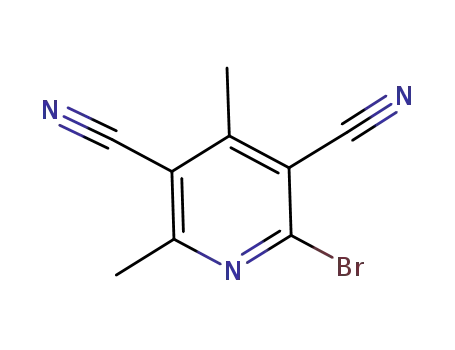 2-bromo-4,6-dimethyl-3,5-dicarbonitrile