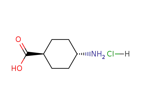 Molecular Structure of 27960-59-4 (TRANS-4-AMINO-CYCLOHEXANE CARBOXYLIC ACID HYDROCHLORIDE)