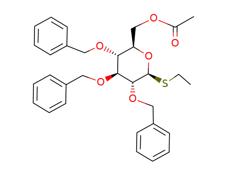 Ethyl 6-O-acetyl-2,3,4-tri-O-benzyl-1-thio-β-D-glucopyranoside