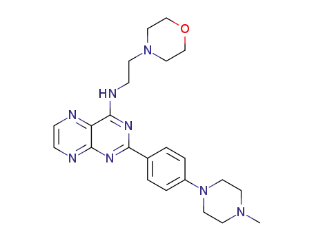C<sub>23</sub>H<sub>30</sub>N<sub>8</sub>O