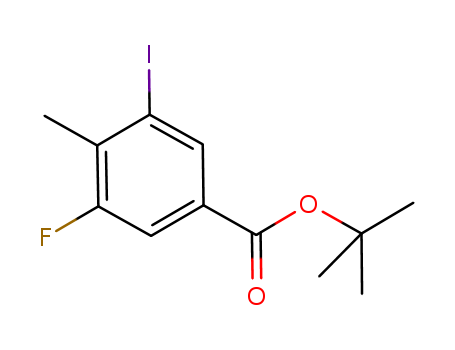 tert-butyl 3-fluoro-5-iodo-4-methylbenzoate