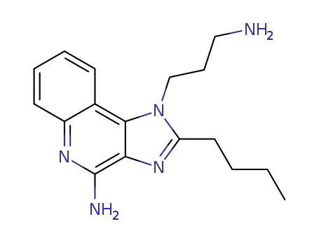 1-(3-aminopropyl)-2-butylimidazo[4,5-c]quinolin-4-amine