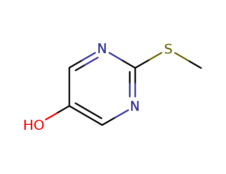 2-(Methylthio)pyrimidin-5-ol 4874-33-3