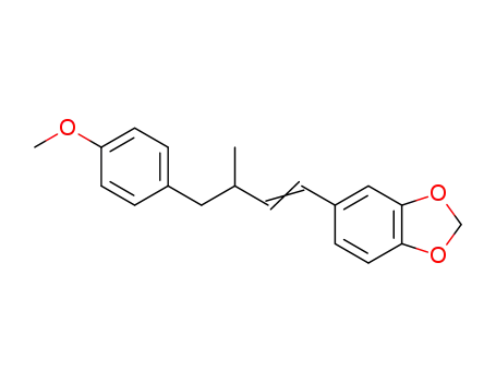 5-(4-(4-methoxyphenyl)-3-methylbut-1-enyl)benzo[d][1,3]dioxole