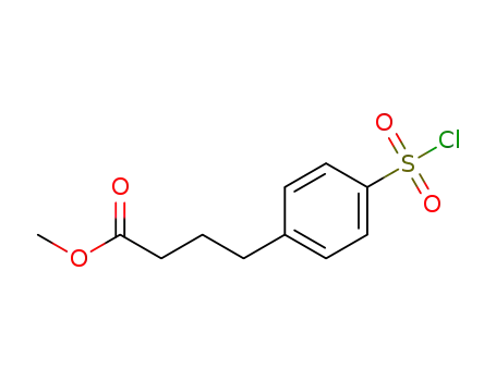 Benzenebutanoic acid, 4-(chlorosulfonyl)-, methyl ester