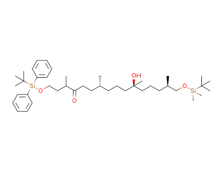(7R,11R,15R)-16-tert-butyldimethylsilyloxy-1-tert-butyldiphenylsilyloxy-11-hydroxy-3,7,11,15-tetramethyl-4-hexadecanone
