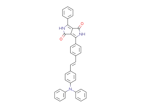 (E)-3-phenyl-6-(4'-diphenylaminostilben-4-yl)pyrrolo[3,4-c]pyrrole-1,4(2H,5H)-dione