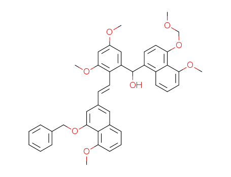 C<sub>42</sub>H<sub>40</sub>O<sub>8</sub>