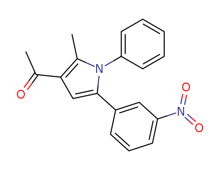 Ethanone, 1-[2-methyl-5-(3-nitrophenyl)-1-phenyl-1H-pyrrol-3-yl]-