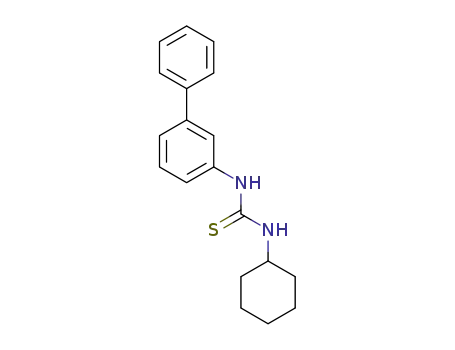 1-([1,1'-biphenyl]-3-yl)-3-cyclohexylthiourea
