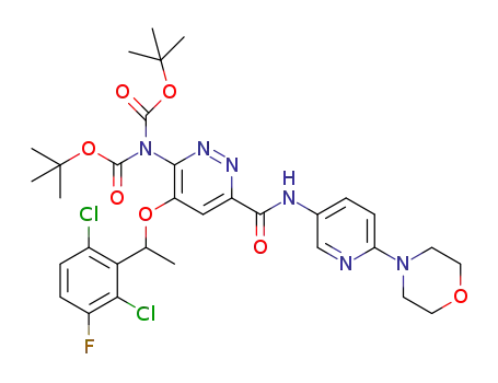 C<sub>32</sub>H<sub>37</sub>Cl<sub>2</sub>FN<sub>6</sub>O<sub>7</sub>