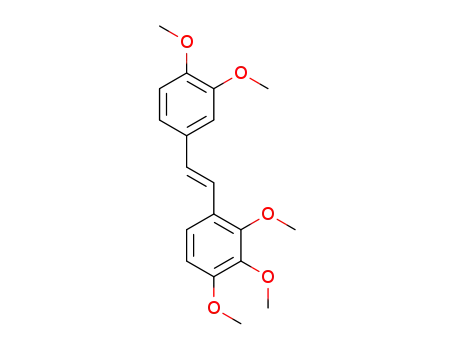 (E)-1-(2,3,4-trimethoxyphenyl)-2-(3,4-di-methoxyphenyl)ethene