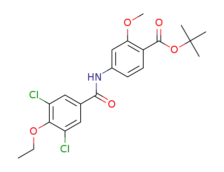 tert-butyl 4-(3,5-dichloro-4-ethoxybenzamido)-2-methoxybenzoate