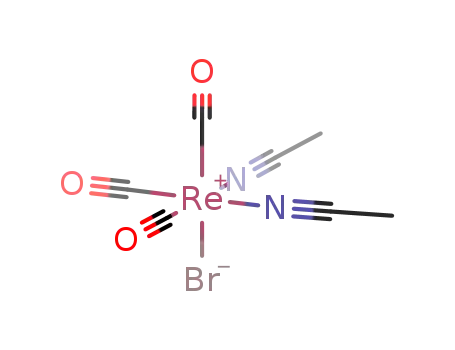 fac-bis(acetonitrile)bromotricarbonylrhenium(I)