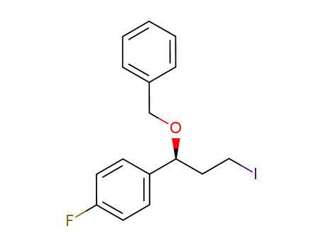 1-(((S)-1-(4-fluorophenyl)-3-iodopropoxy)methyl)benzene