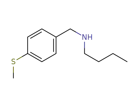 Molecular Structure of 774556-29-5 (butyl({[4-(methylsulfanyl)phenyl]methyl})amine)