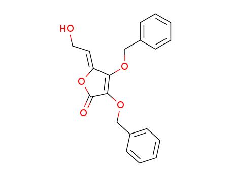 2(5H)-Furanone, 5-(2-hydroxyethylidene)-3,4-bis(phenylmethoxy)-, (Z)-