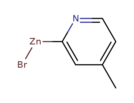 Zinc,bromo(4-methyl-2-pyridinyl)-