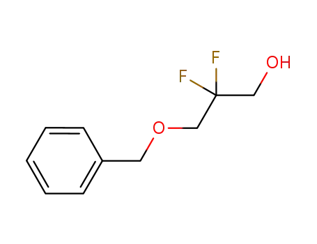 Molecular Structure of 940939-11-7 (2,2-difluoro-5-phenyl-4-oxapentan-1-ol)