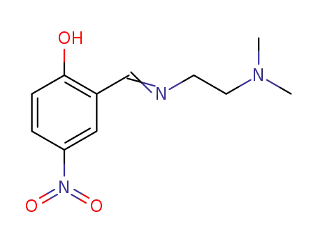Molecular Structure of 1388789-71-6 (2-[(2-dimethylamino-ethylamino)-methyl]-4-nitro-phenol)