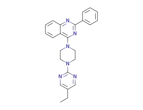 4-(4-(5-ethylpyrimidin-2-yl)piperazin-1-yl)-2-phenylquinazoline