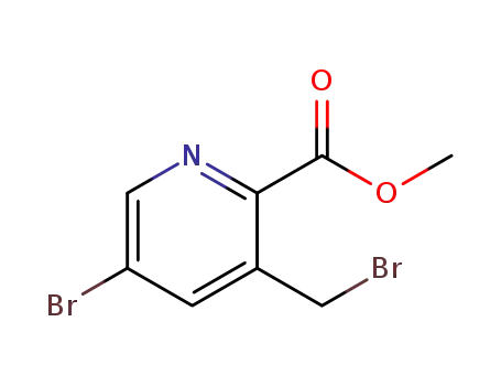 5-bromo-3-bromomethylpyridine-2-carboxylic acid methyl ester