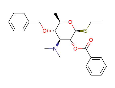 ethyl 2-O-benzoyl-3,6-dideoxy-3-dimethylamino-1-thio-β-D-glucopyranoside