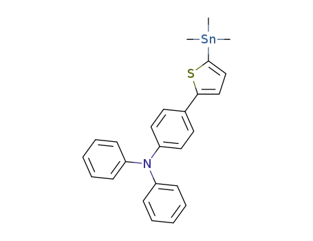 5-{5-[4-(diphenylamino)phenyl]thiophen-2-yl}-2-(trimethylstannyl)pyrazine