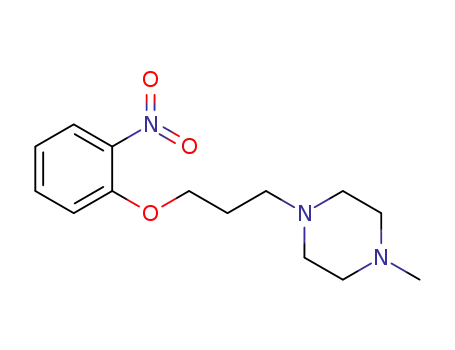 Molecular Structure of 401803-26-7 (1-methyl-4-(3-(2-nitrophenoxy)propyl)piperazine)