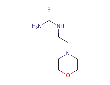 Molecular Structure of 122641-10-5 (1-(2-MORPHOLINOETHYL)-2-THIOUREA)