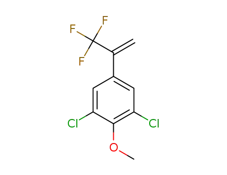 1,3-dichloro-2-methoxy-5-(3,3,3-trifluoroprop-1-en-2-yl)benzene