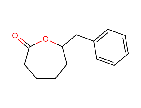 Molecular Structure of 112329-34-7 (2-Oxepanone, 7-(phenylmethyl)-)