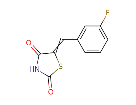 2,4-Thiazolidinedione, 5-[(3-fluorophenyl)methylene]-