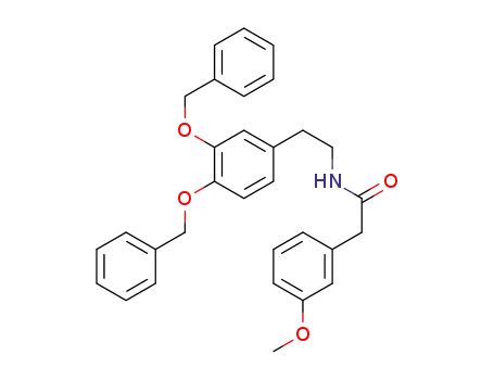 N-(3,4-dibenzyloxyphenylethyl)-β-(3'-methoxyphenyl)acetamide