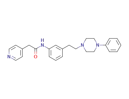N-{3-[2-(4-phenyl-piperazin-1-yl)-ethyl]-phenyl}-2-pyridin-4-yl-acetamide